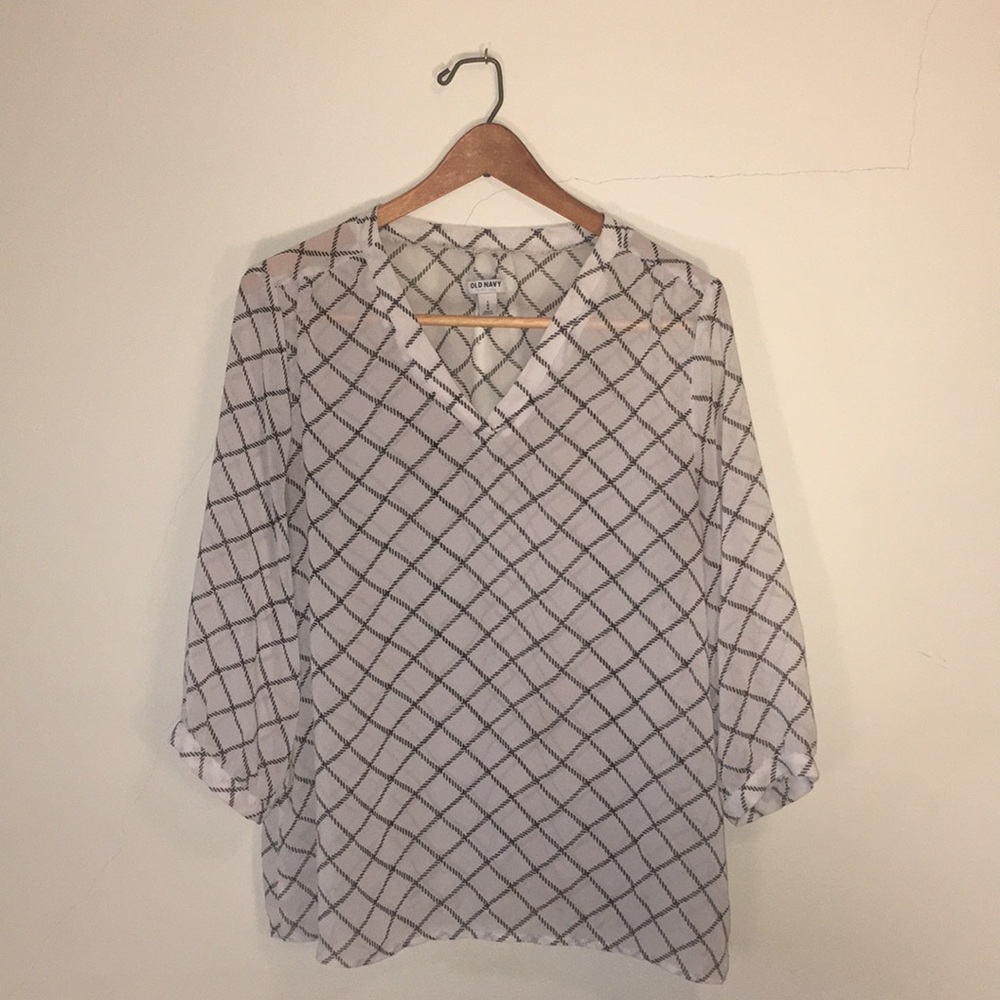 Patterned Old Navy blouse